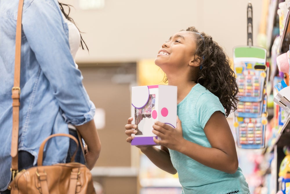 Um exemplo de consumismo infantil