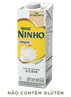 Caixa de leite NINHO® Integral UHT 1L Sem Estabilizantes 1L