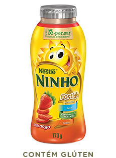 Garrafa de Iogurte NINHO® Morango.
