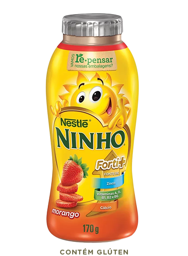 Garrafa de Iogurte NINHO® Morango