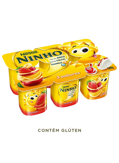 Potinhos de Iogurte NINHO® Polpa