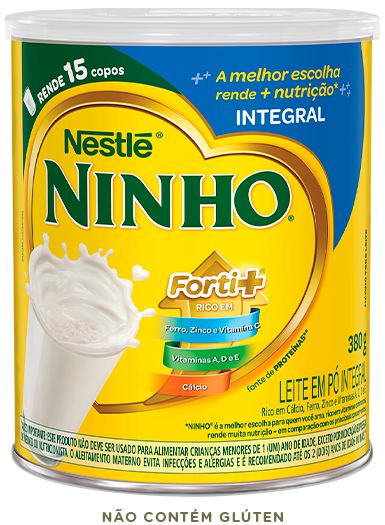 Lata de leite NINHO® Forti+ Integral em Pó