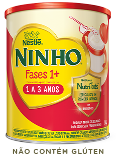 Leite NINHO®NINHO® Fases 1+ lata 800g