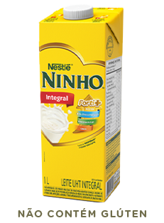 Caixa de leite NINHO® Forti+ Integral em Pó 1L