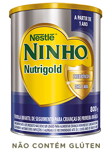 lata de leiteNINHO® Nutrigold 00g.